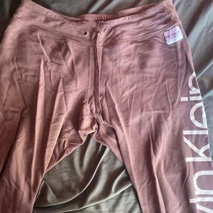Women’s Violet Calvin Klein Sweatpants XL